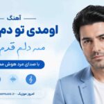 آهنگ اومدی تو دم به دم مه دلم قدم قدم با صدای مرد هوش مصنوعی