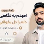 آهنگ اﻣﻴﺪم ﺑﻪ ﻧﮕﺎهی نیست دلم را دل‌ بخواهی نیست با صدای مرد هوش مصنوعی