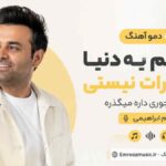 دمو آهنگ تو دلم یه دنیا حرفه برات نیستی ببینی چجوری داره میگذره میثم ابراهیمی