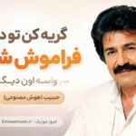 آهنگ گریه کن تو دیگه فراموش شدی واسه اون دیگه حبیب هوش مصنوعی